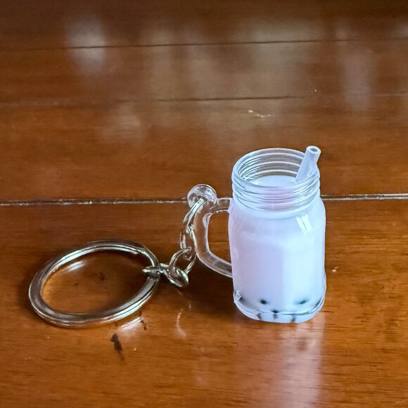 Accessories - NEW mini boba tea keychain, Hang on keys, backpack, or handbag